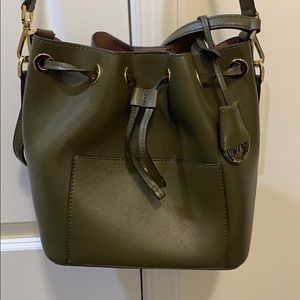Olive Green Michael Kors satchel bag